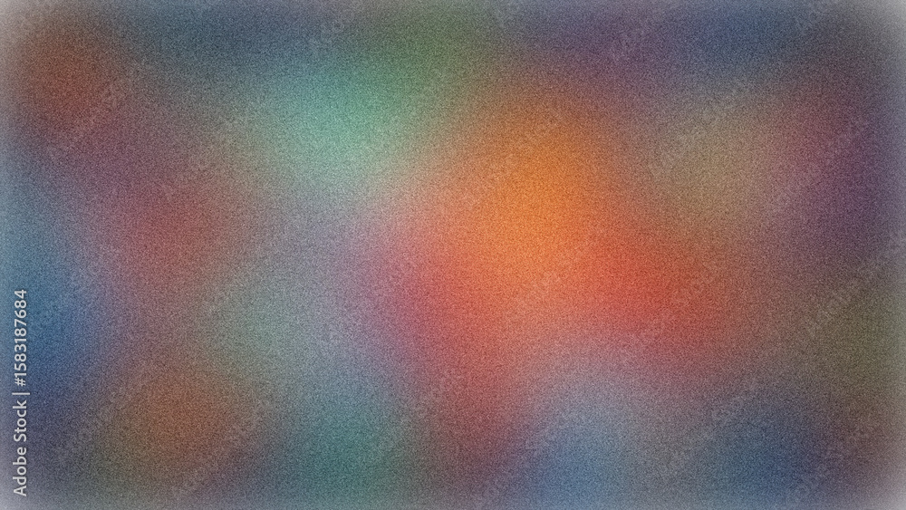 Poster abstract design with blended hues showcases a vibrant colorful texture for artistic backgrounds and 