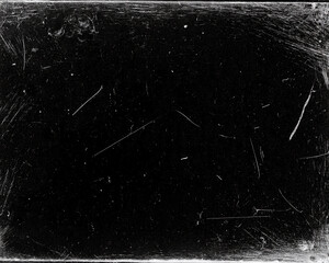A dark, starry night sky with abstract white dust and bright nebulae