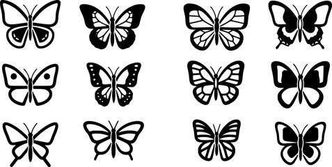 Butterfly Vector Illustration for Design
