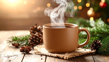 Cozy Christmas drink