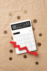 A calculator displaying 