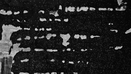 Old ripped torn blank black and white fly posters textures backgrounds grunge creased crumpled...
