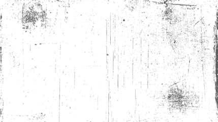 Gordijnen Vintage Poster White grunge texture with vintage scratch and damage effects. Retro worn-out overlay background for aged paper or poster design.  © Pixel Park