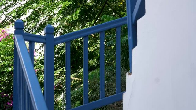 famous windmills of Mykonos island over seascape, Mykonos island, Greece. High quality 4k footage