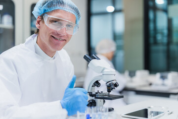 Scientist working in science lab. Medical lab people, Pharmaceutical medicine research laboratory.