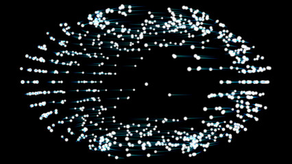 Abstract vector background-Dot Graphics. Dark net vortex abstract plexus template.