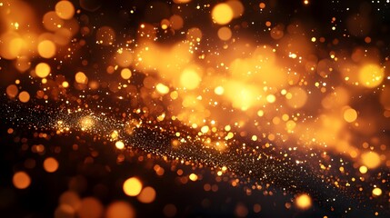 Abstract fragmented background of light spots