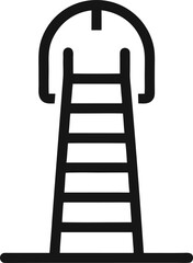 ladder step success metal tool