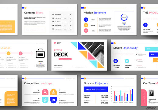 Pitch Deck Presentation Template
