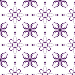 seamless pattern with flowers