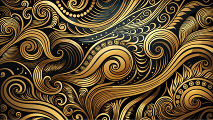 Obraz premium abstract seamless pattern with swirls