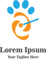 foot acupunture symbol logo