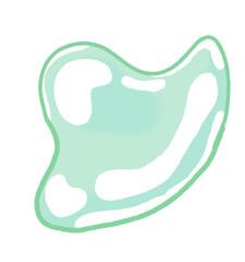 Adorable pastel blue illustration elements in PNG format with transparent background. Perfect for digital scrapbooking, invitations, kids designs, planners, and kawaii-themed projects.