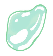 Adorable pastel blue illustration elements in PNG format with transparent background. Perfect for digital scrapbooking, invitations, kids designs, planners, and kawaii-themed projects.