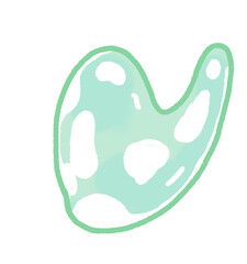 Adorable pastel blue illustration elements in PNG format with transparent background. Perfect for digital scrapbooking, invitations, kids designs, planners, and kawaii-themed projects.