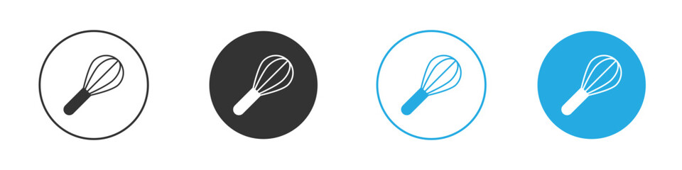 Whisk icon, simple flat style, illustration, logo sign symbol pictogram template, for ui or ux.