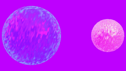 Planetary cores, colorful background, Wallpaper