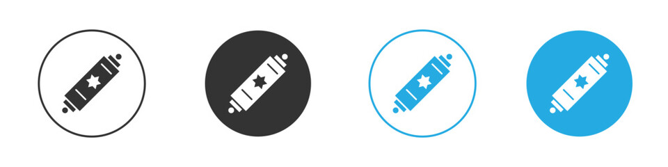 Mezuzah icon, simple flat style, illustration, logo sign symbol pictogram template, for ui or ux.