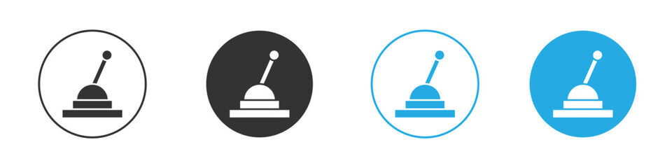 Lever icon, simple flat style, illustration, logo sign symbol pictogram template, for ui or ux.