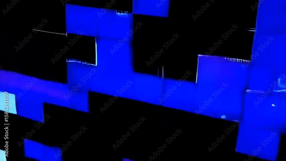 Aufkleber bright cyan blue background with a subtle gradient and dark bottom edge