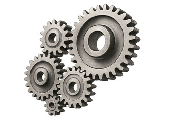 gears on white background