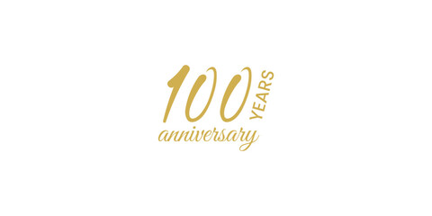 100 Years Anniversary Logo
