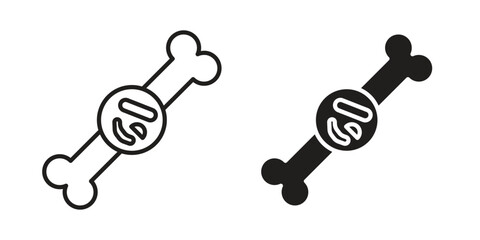 Multiple myeloma icon in flat and liner trendy style for app ui designs