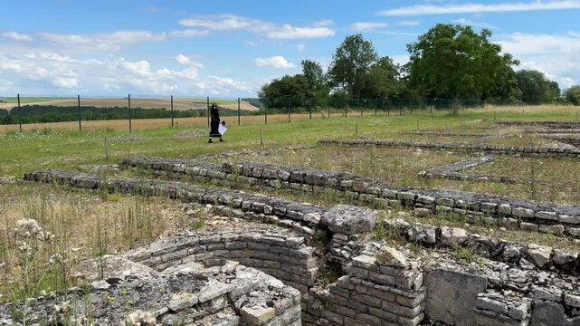 Ruins of the Ancient Town of Alesia &ndash; Historic Archaeological Site of the Gallic-Roman Battle