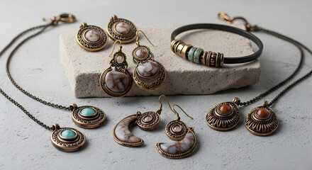 Smartwatch with App Interface on Stand