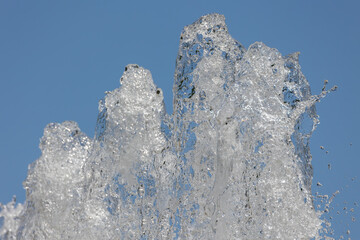 噴水の水しぶき