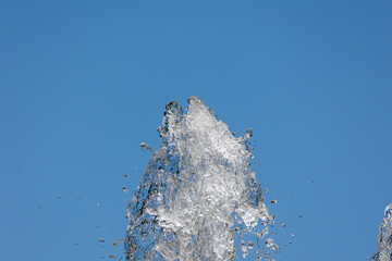 噴水の水しぶき