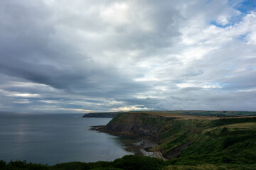 Clifftop,  Whitby, North Yorkshire, UK , Coast, Sea 