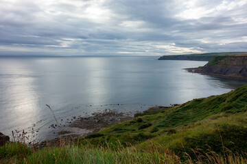 Clifftop,  Whitby, North Yorkshire, UK , Coast, Sea 