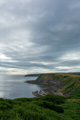 Clifftop,  Whitby, North Yorkshire, UK , Coast, Sea 