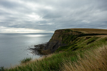 Clifftop,  Whitby, North Yorkshire, UK , Coast, Sea 