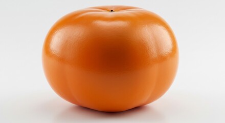 甘く熟れた柿の実 柔らかな光で輝く (Amakushu reta kaki no mi yawarakana hikari de kagayaku) Translation: Sweet ripe persimmon fruit, shining in soft light.. AI Generated