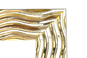 Silver frame for decorating paintings, photographs, posters. 