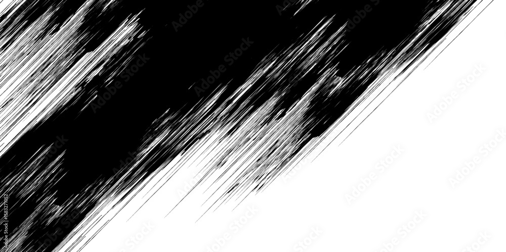 Poster abstract brushstroke a dynamic brushstroke with expressive dark and contrast in the artwork.