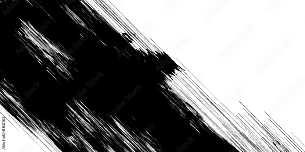 Poster abstract black ink stroke a dynamic diagonal brush stroke in black ink creates a bold, abstract desi