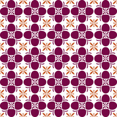 Decorative Floral Ornament Pattern with Classic Victorian Influence, Exotic Jungle Flowers Seamless Pattern for Beachwear and Travel Products