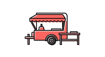 Obraz premium Set of various transportation vehicles illustration for your design