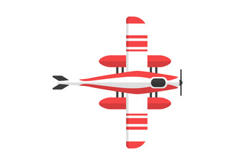 PNG retro biplane vintage aircraft flying old civil aeroplane propeller military air pilot travel sky journey vehicle vector illustration design background engine war set cartoon neat

