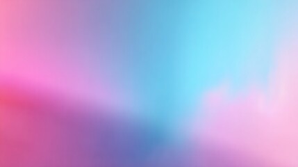 Fototapeta premium An abstract, colorful background featuring soft, blurred bokeh lights and a vibrant gradient of purple, pink, blue, and yellow hues creates an energetic art design