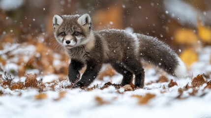 Obraz premium fox in the wild