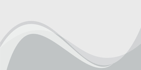 Abstract Gray and White Wavy Lines Background – Elegant Vector Design