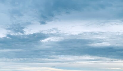Obraz premium blue sky with clouds
