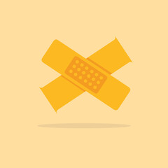 design about simple plaster icon