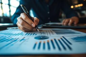Financial advisory services, Asian advisor showing an investment plan to clients in the consultancy office, helping them make informed financial decisions, Generative AI