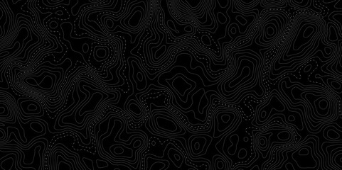 modern style topographic dotted pathways creates an abstract design element perfect for backgrounds and various creative contour lines small dashes  dark gray background design element.