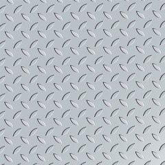 Seamless metal diamond plate texture with raised oval patterns, ideal for industrial backgrounds, product mockups, or design surfaces.